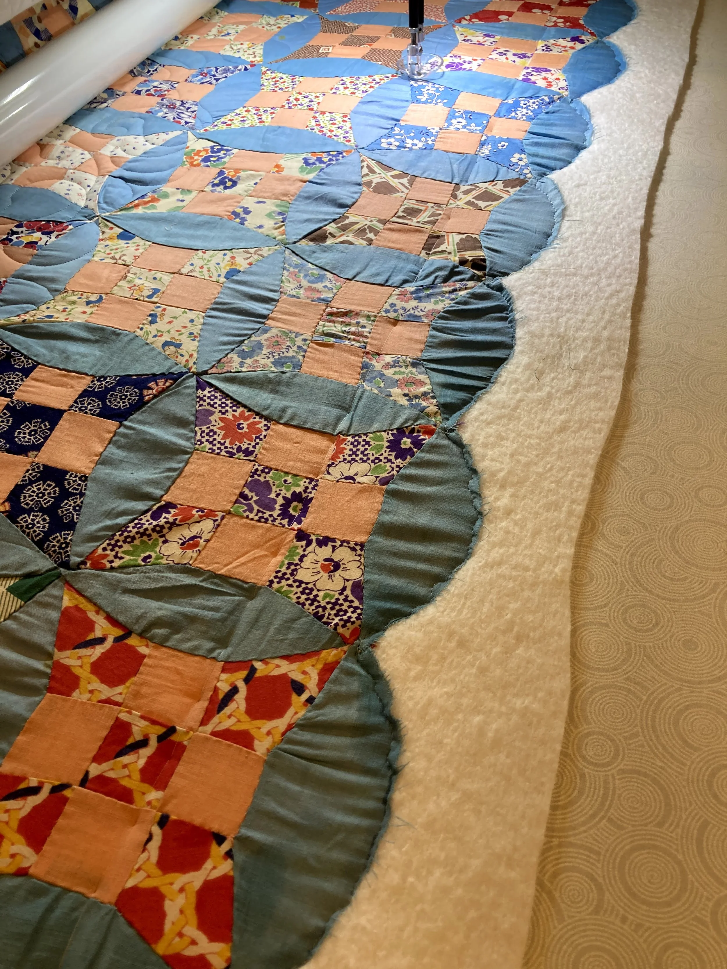 Quilting a Vintage Top — Kelly Cline Quilting